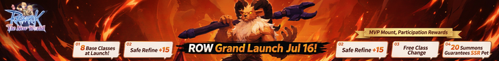 Ragnarok Online Zero — lancement officiel